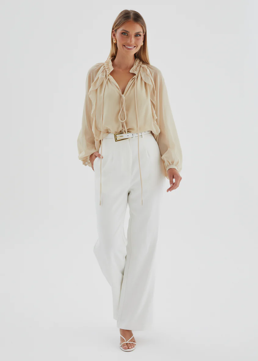Kennedie Blouse - Flax - Image 4