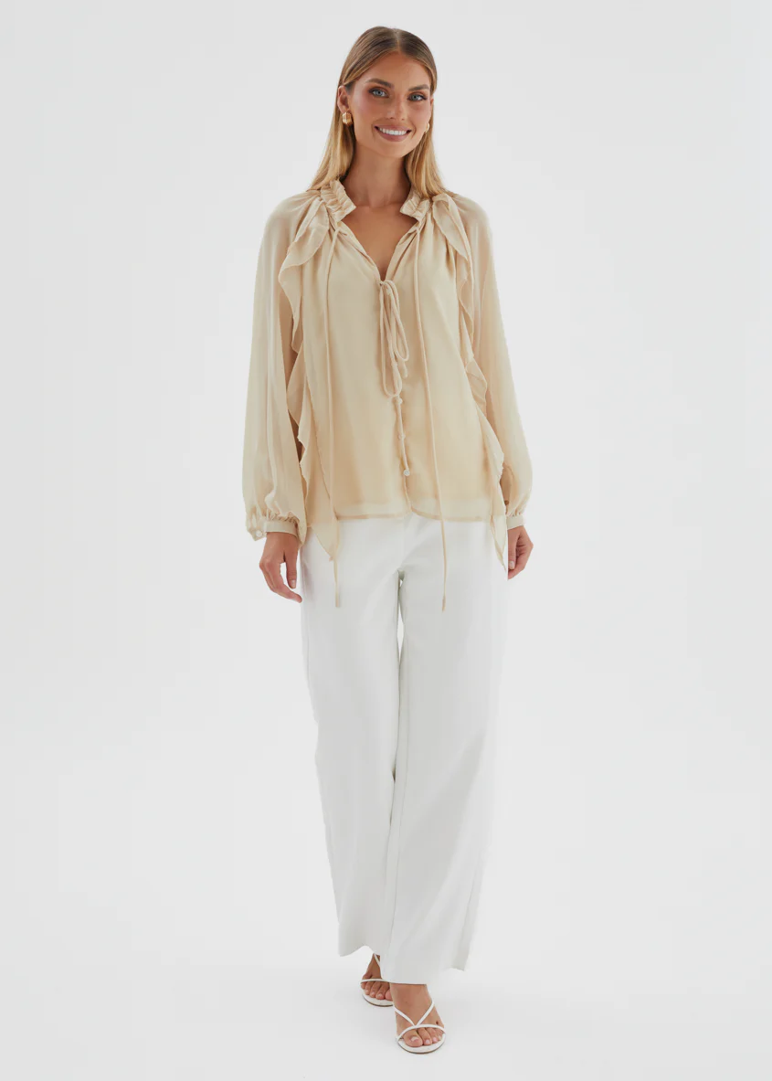 Kennedie Blouse - Flax - Image 6