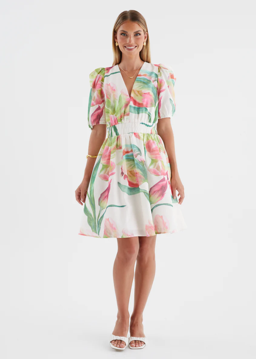 Keria Dress - Pink Orchid - Image 3