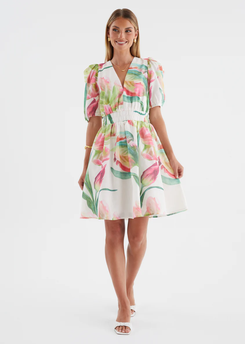 Keria Dress - Pink Orchid - Image 4