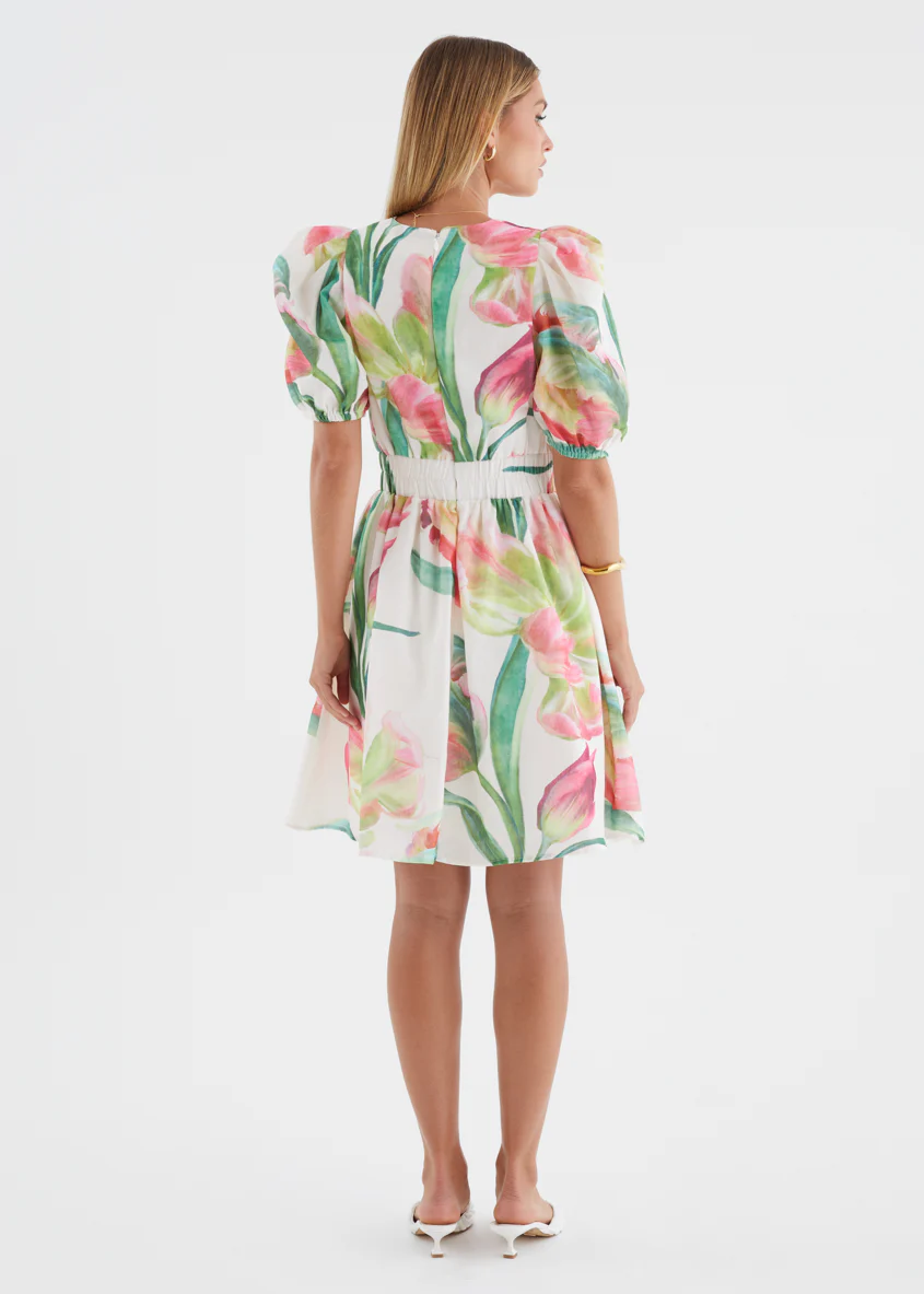 Keria Dress - Pink Orchid - Image 7