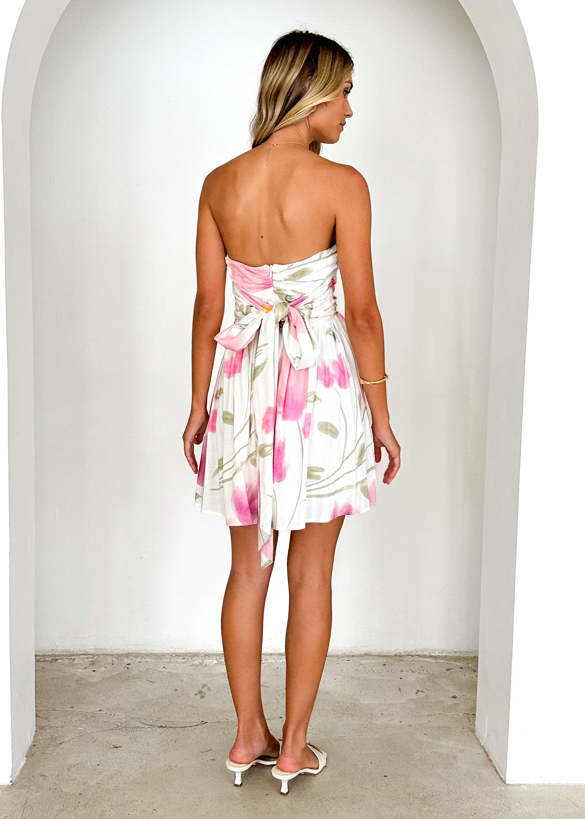 Kezia Strapless Dress - Blossom - Image 5