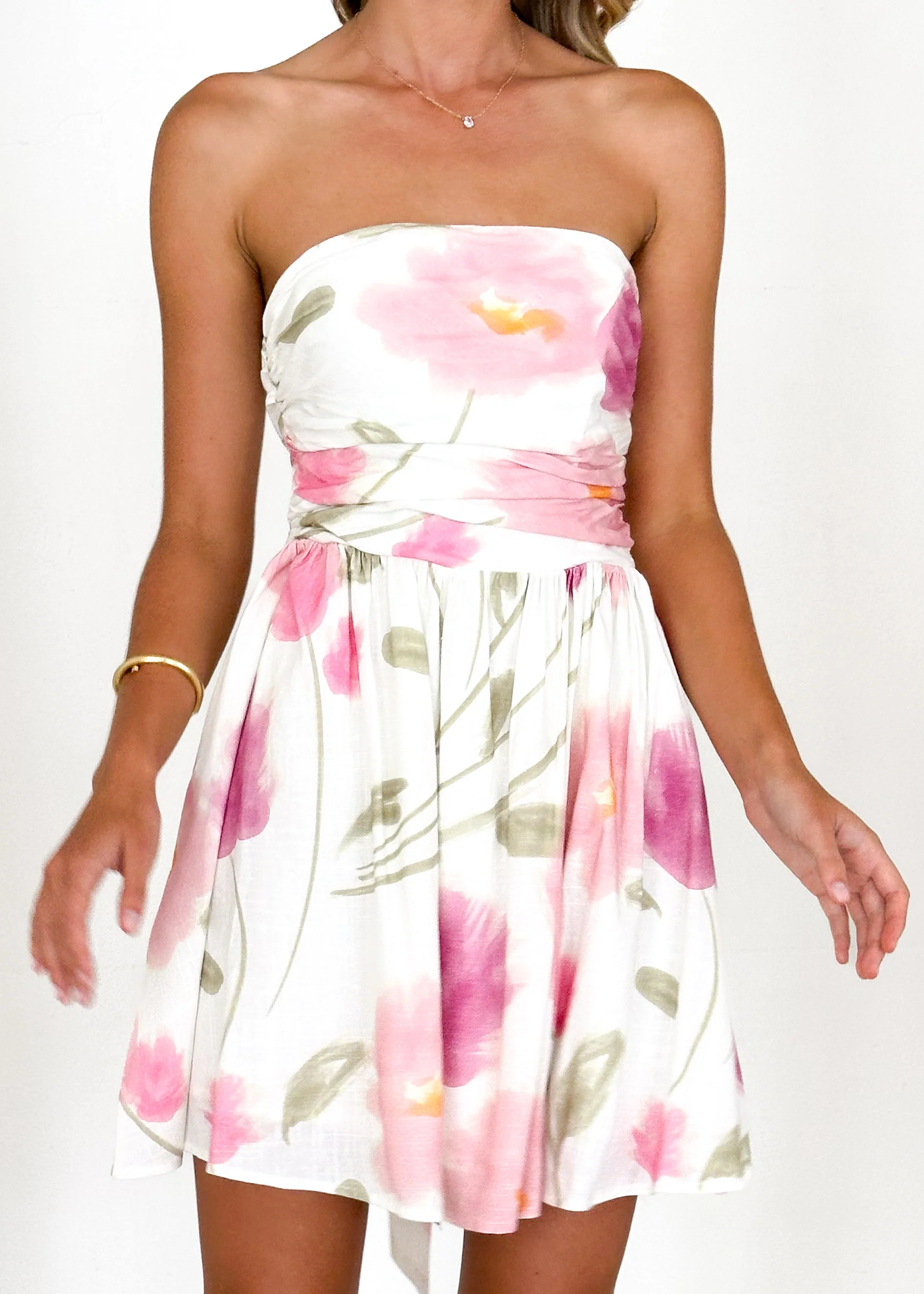 Kezia Strapless Dress - Blossom - Image 6