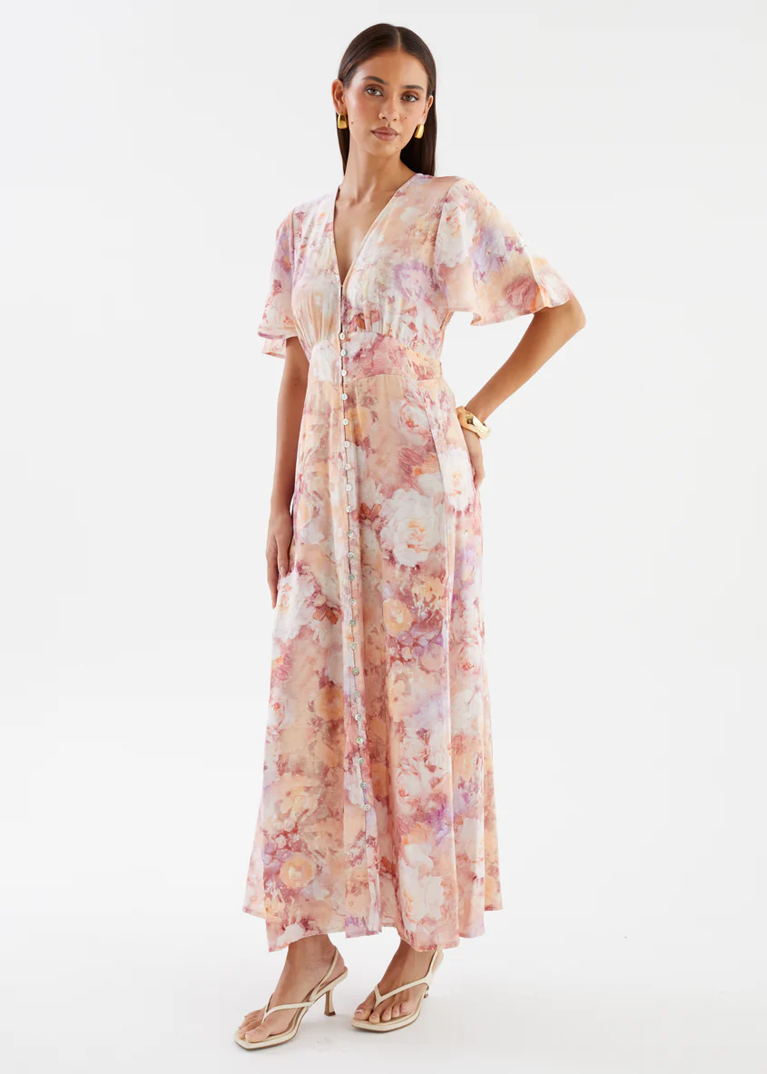 Kihlani Maxi Dress - Dusty Rose - Image 6