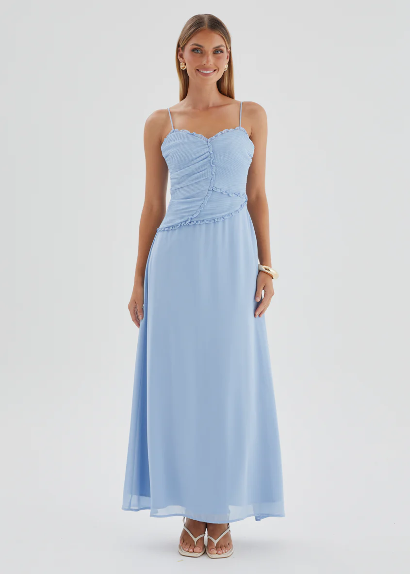 Kimmy Maxi Dress - Blue - Image 4