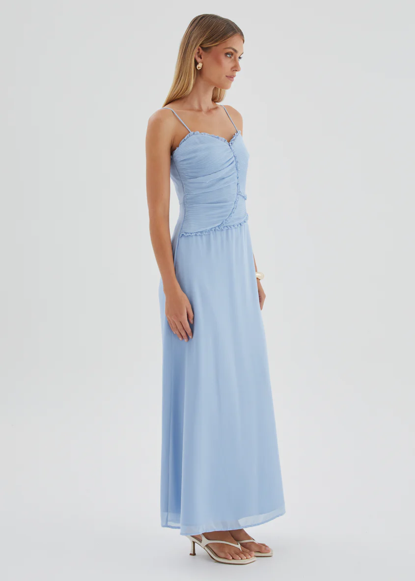 Kimmy Maxi Dress - Blue - Image 5