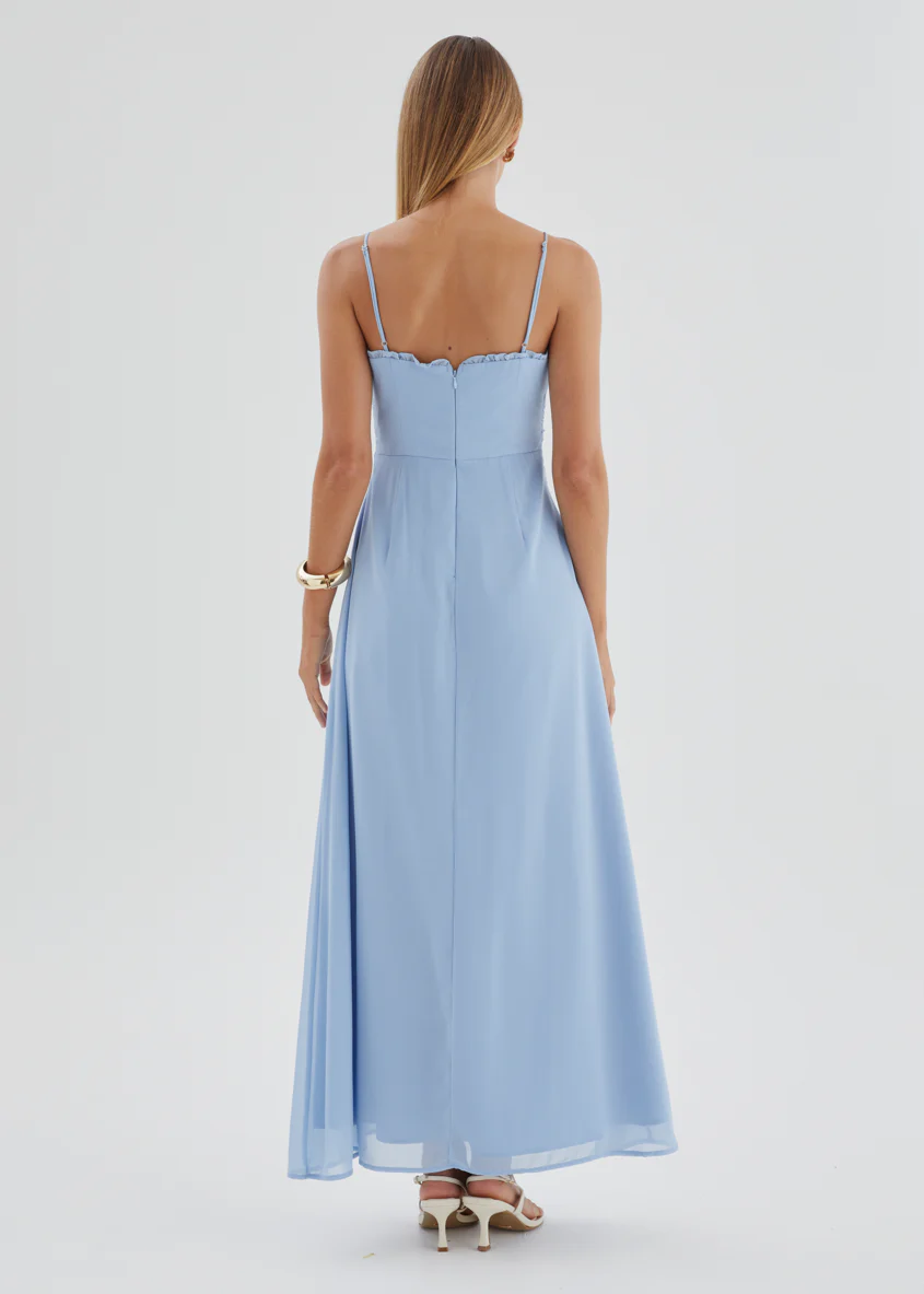 Kimmy Maxi Dress - Blue - Image 6