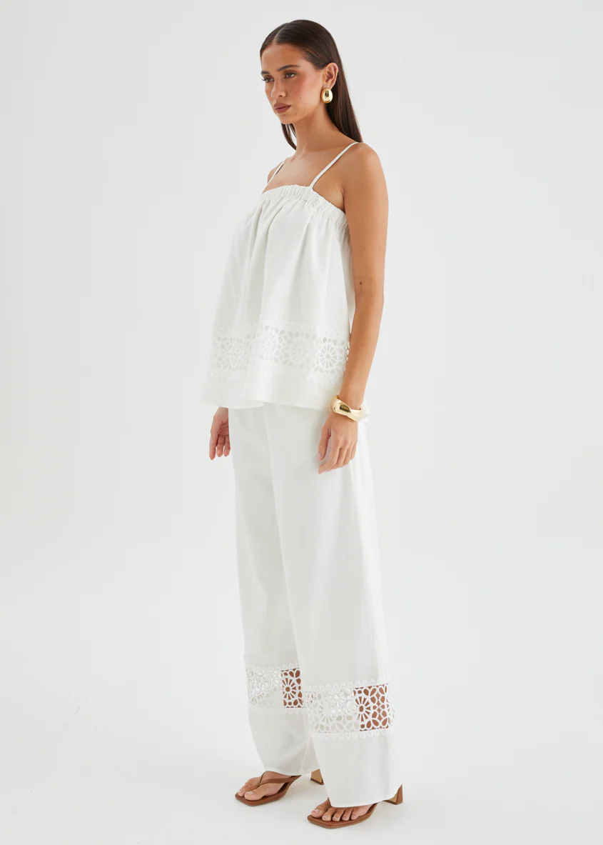 Kirie Embroidered Set - Off White - Image 8