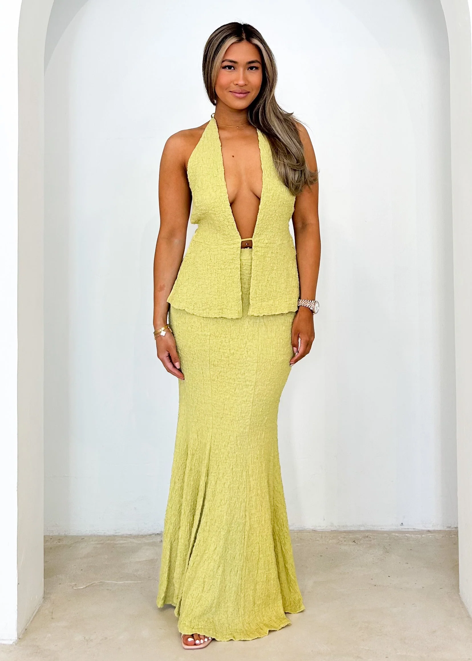 Koral Top - Lime - Image 3