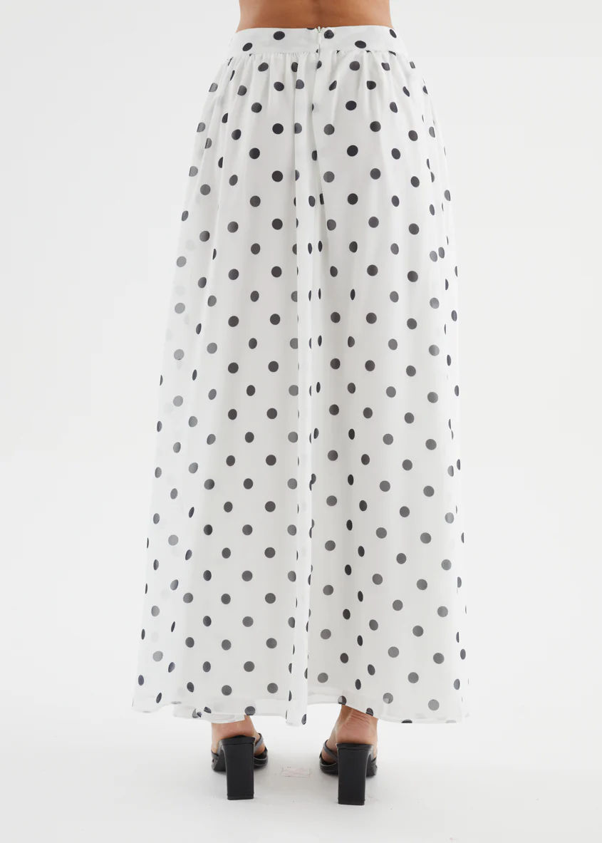 Kourtney Set - Black Polka - Image 11