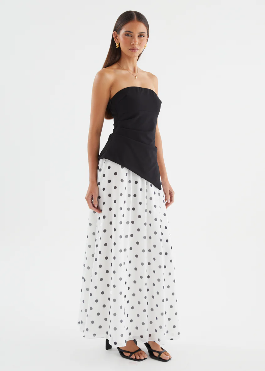 Kourtney Set - Black Polka - Image 5