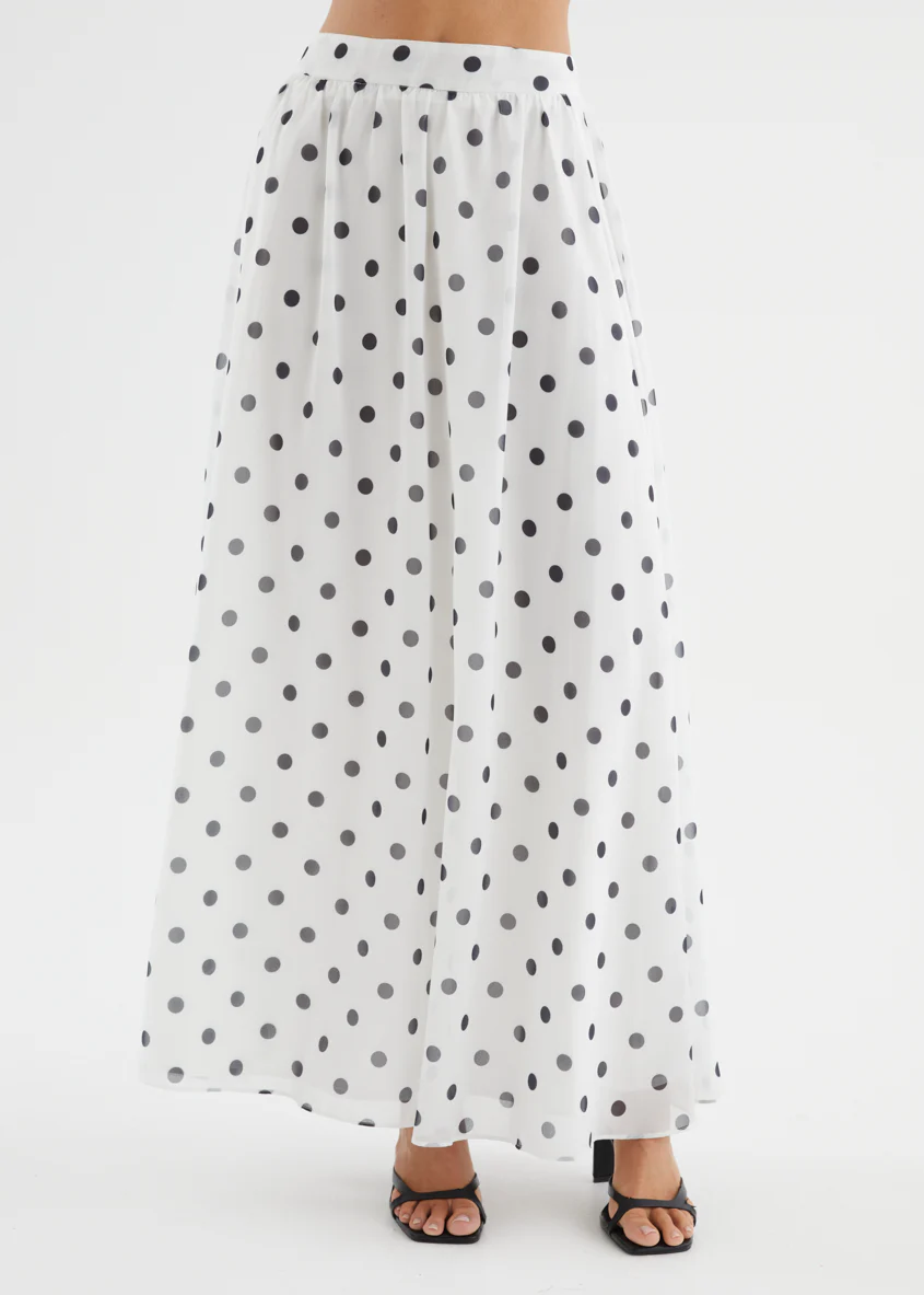 Kourtney Set - Black Polka - Image 9