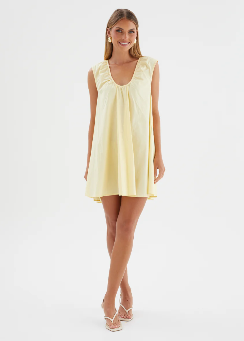 Lateasha Dress - Banana - Image 5