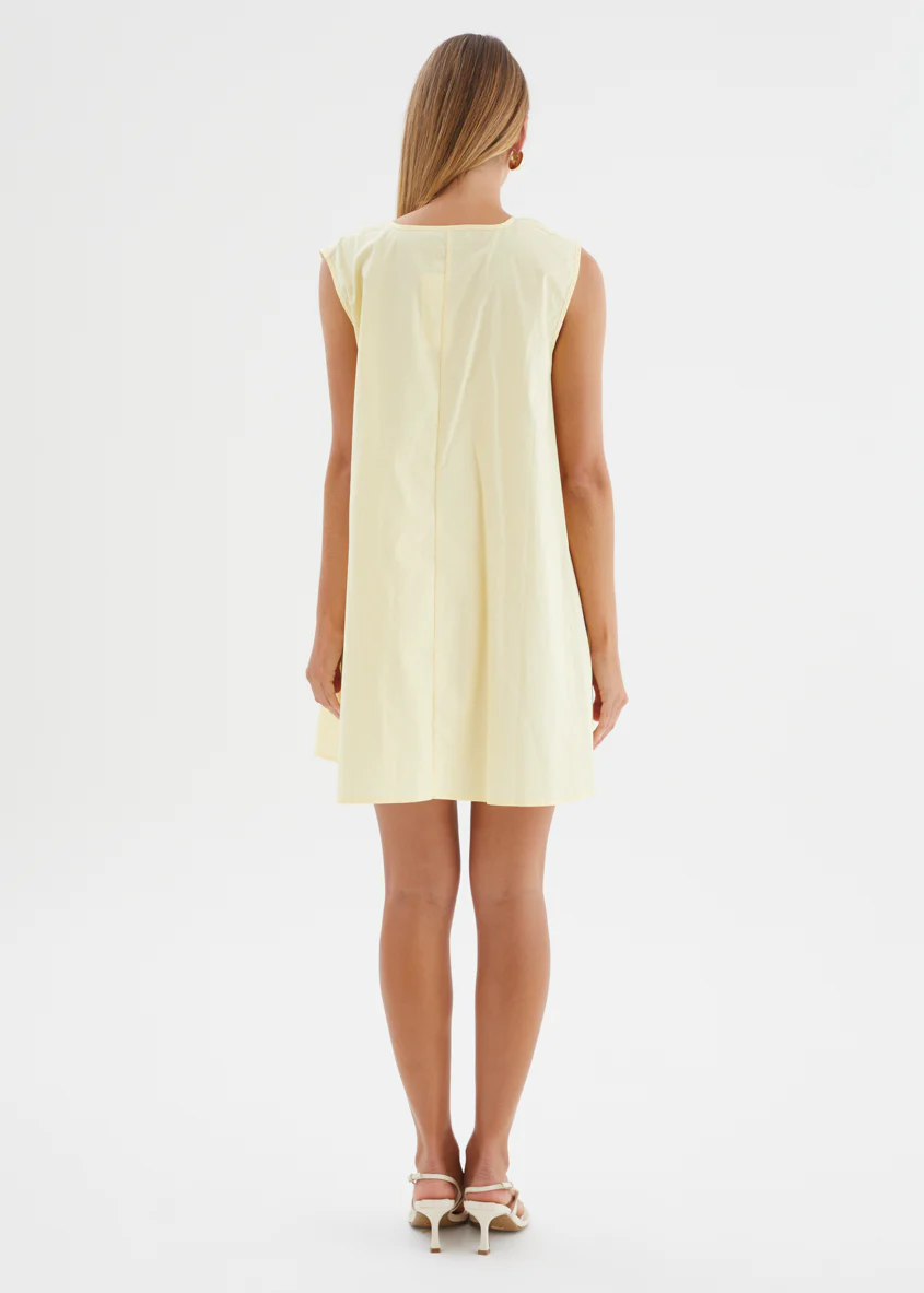 Lateasha Dress - Banana - Image 7