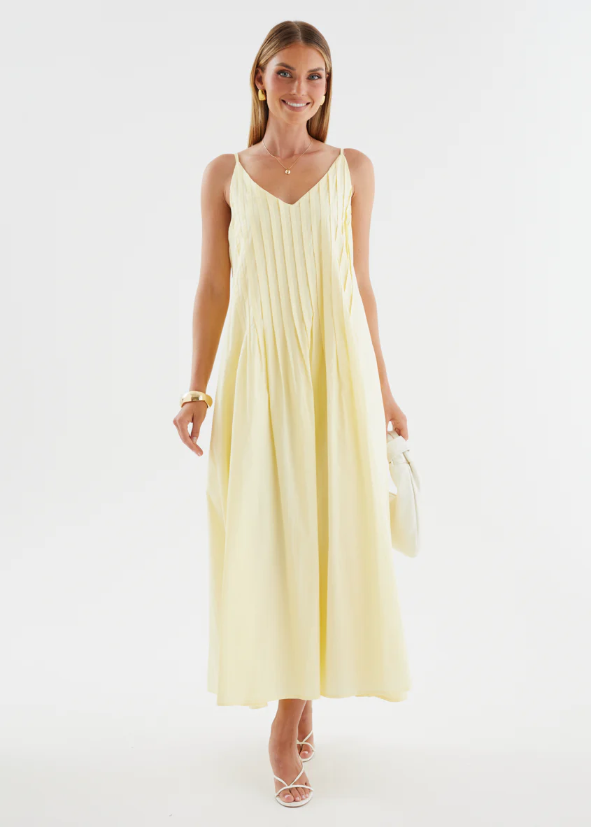 Latiana Maxi Dress - Banana - Image 4