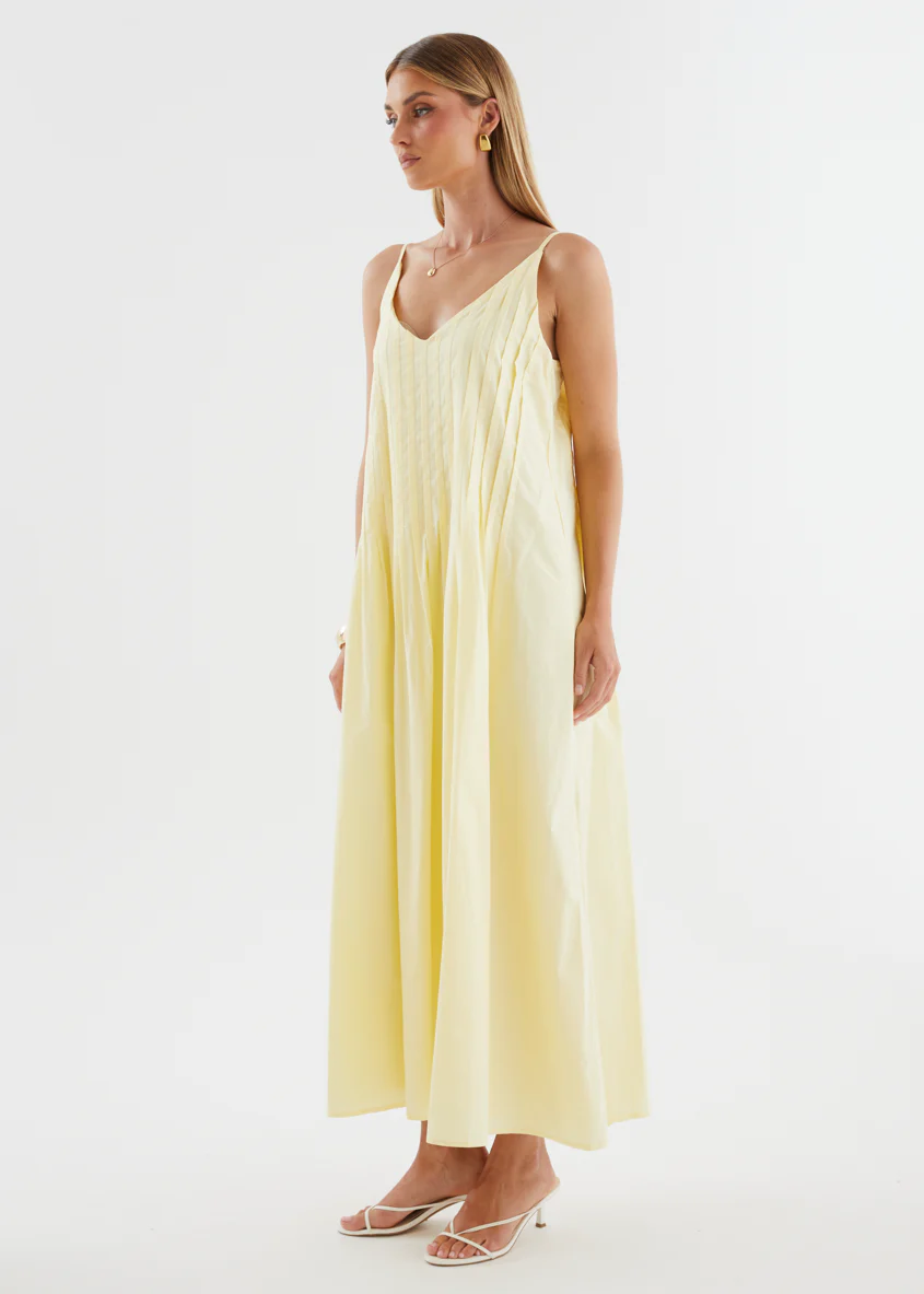 Latiana Maxi Dress - Banana - Image 5