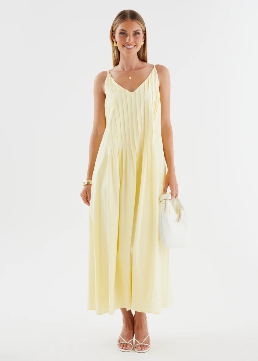 Latiana Maxi Dress - Banana - Image 6