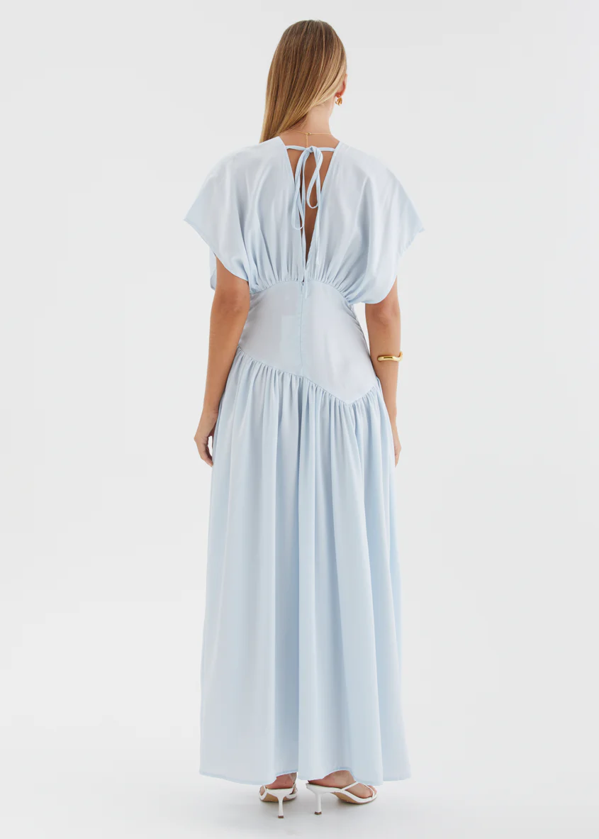 Layara Maxi Dress - Baby Blue - Image 15