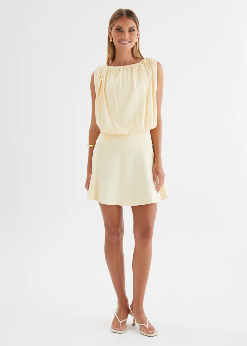 Leanora Skirt - Lemon - Image 3