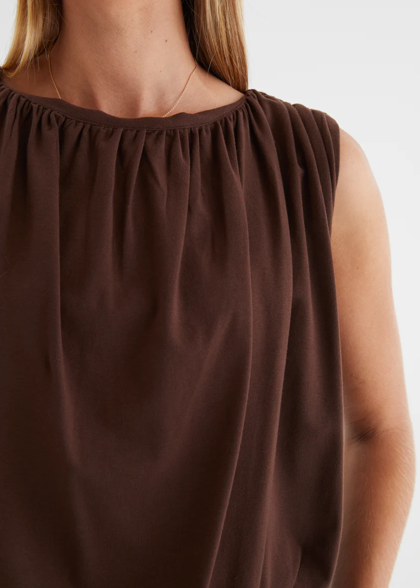 Leanora Top - Chocolate - Image 10