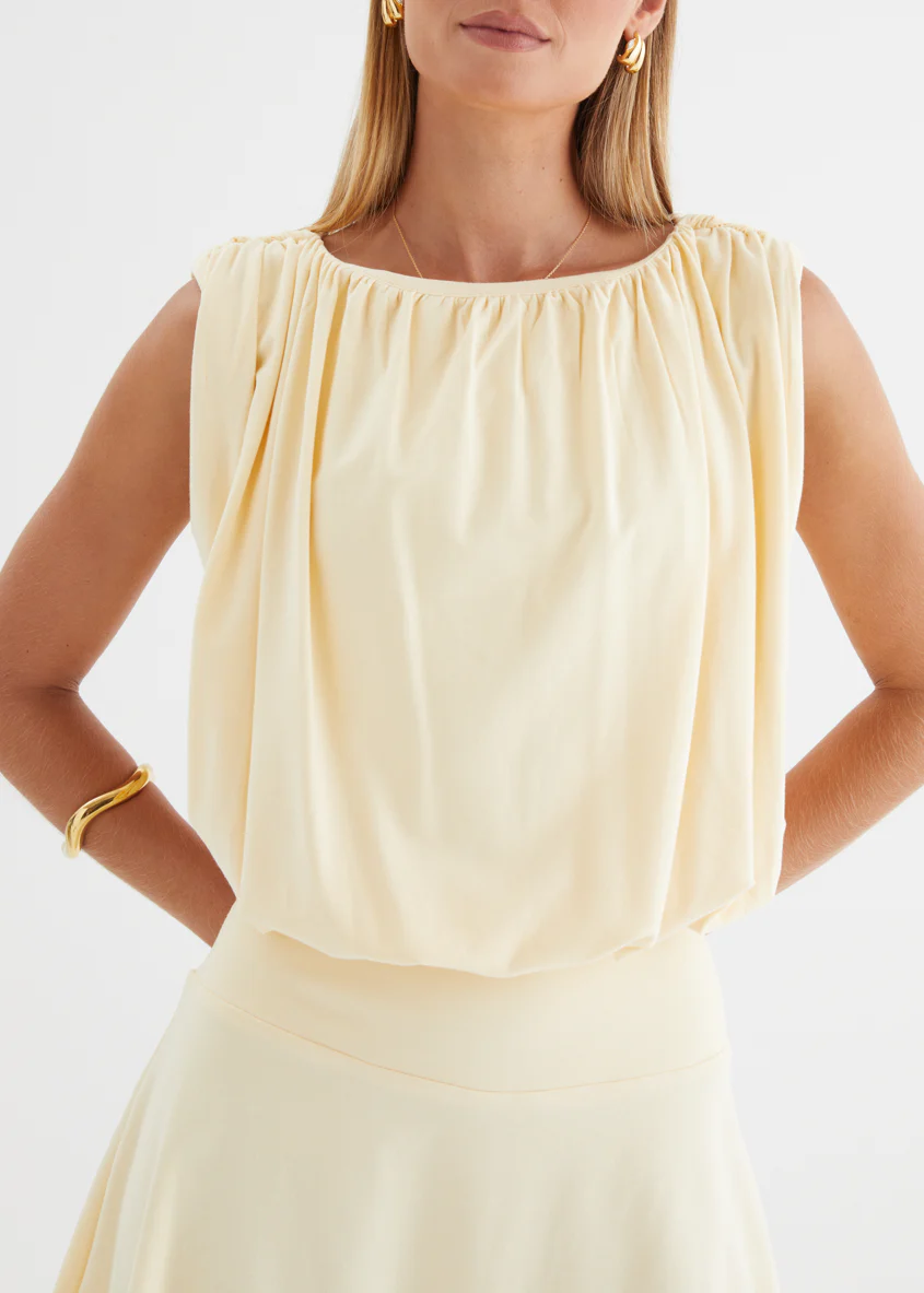 Leanora Top - Lemon - Image 8