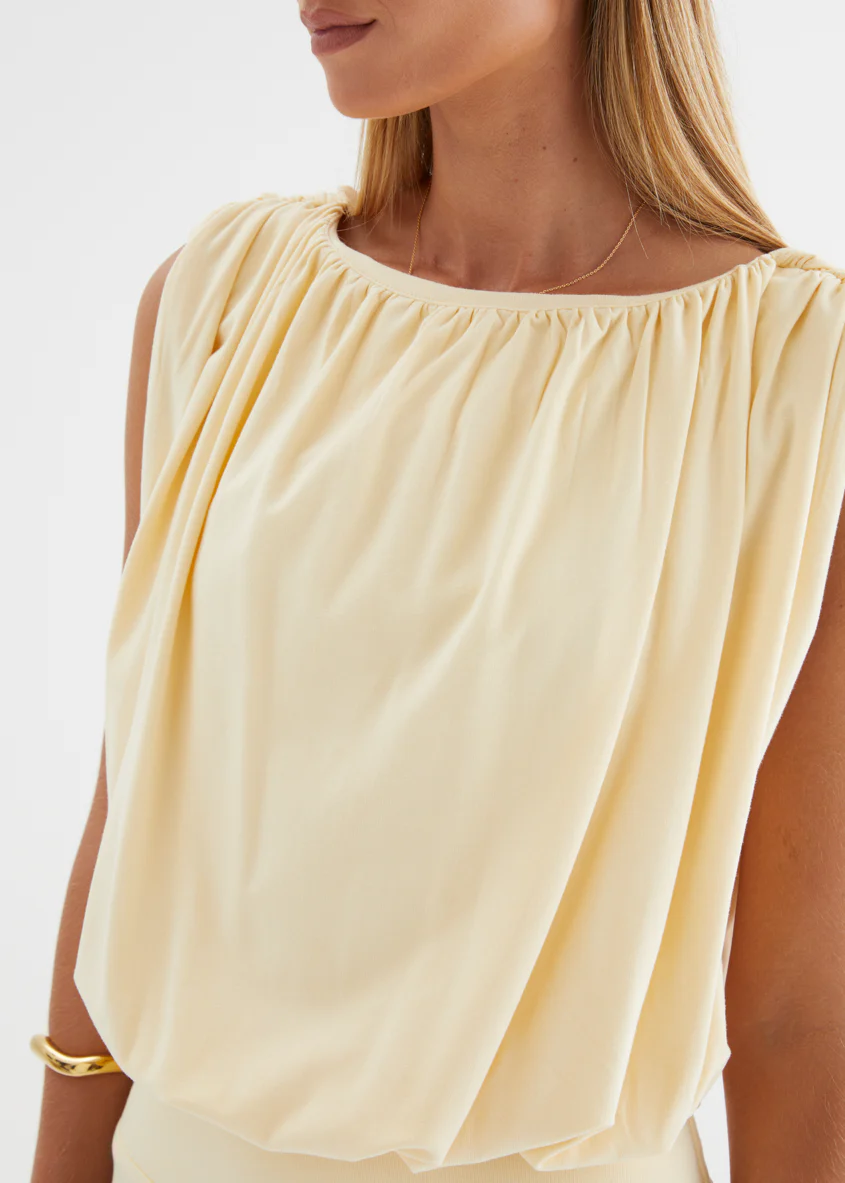 Leanora Top - Lemon - Image 9