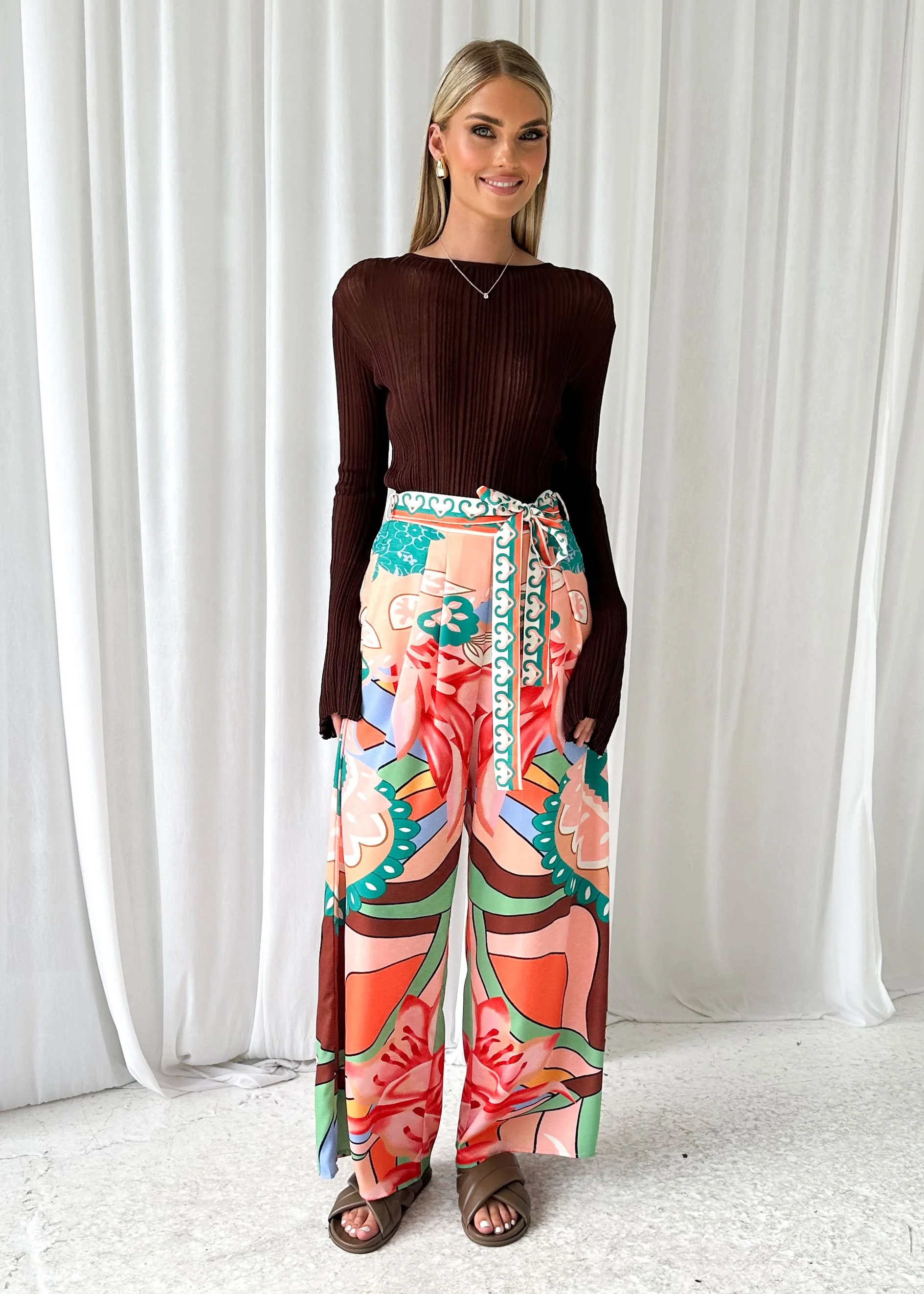 Learra Pants - Pink Abstract - Image 7