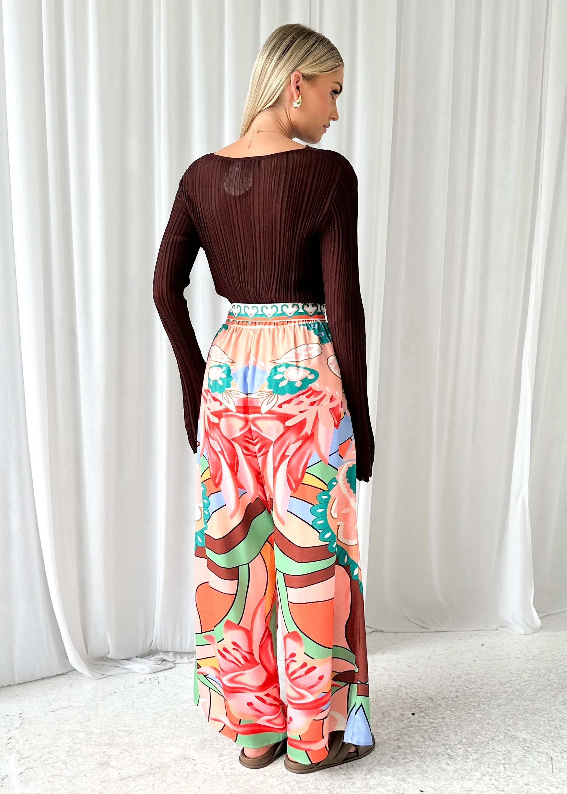 Learra Pants - Pink Abstract - Image 9