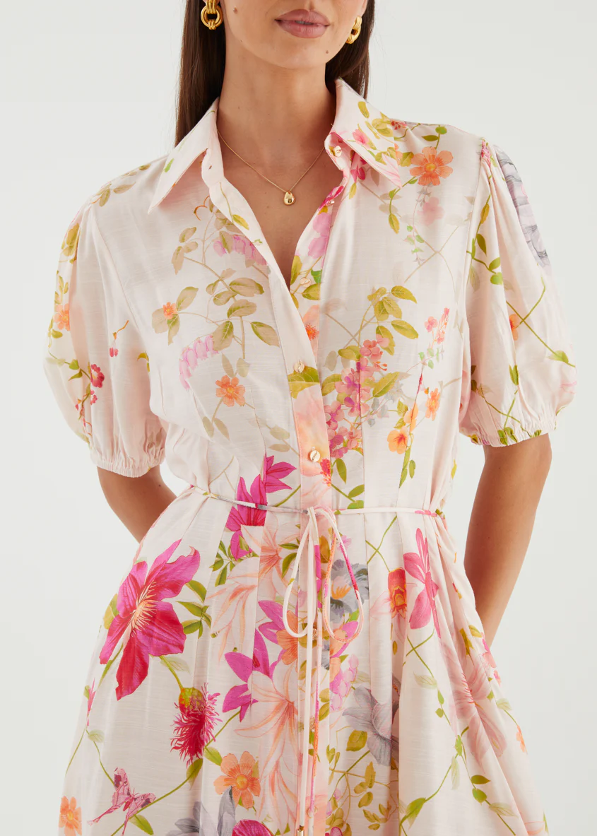 Lennoa Dress - Pink Floral - Image 10
