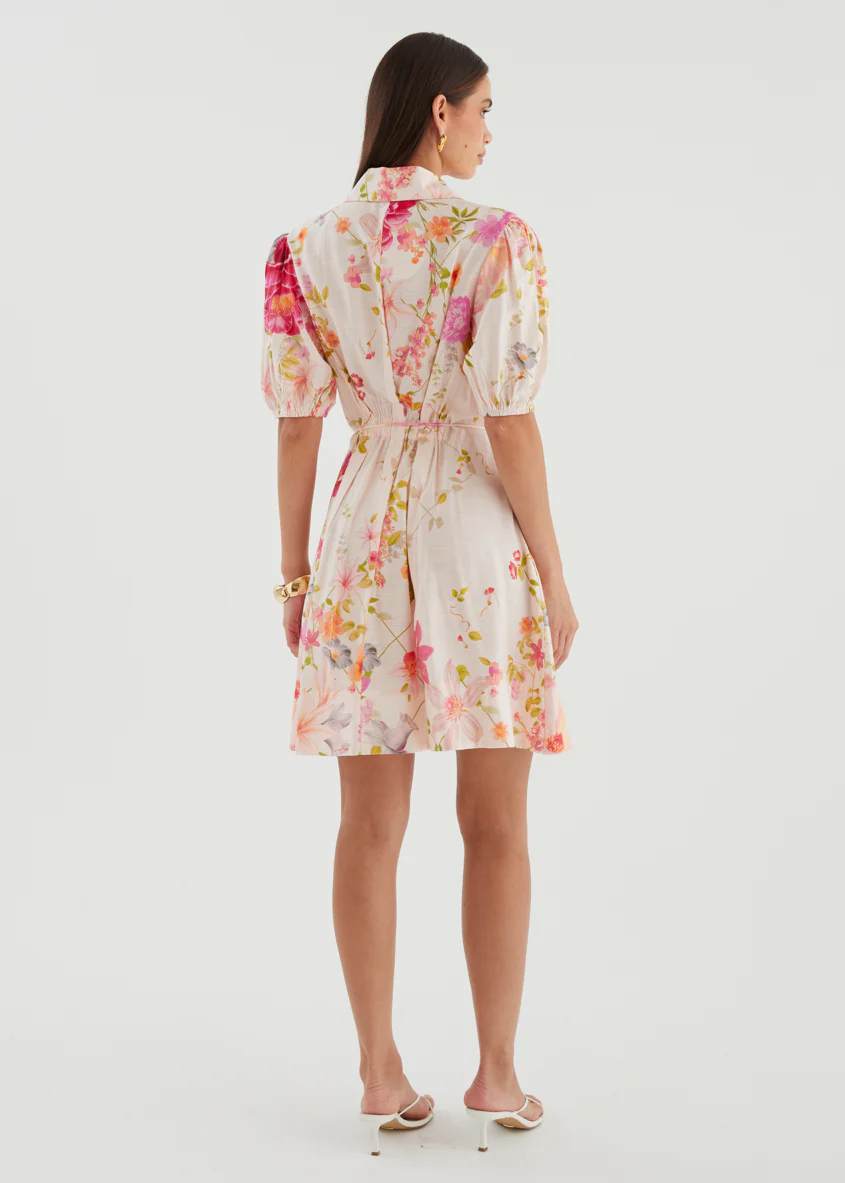 Lennoa Dress - Pink Floral - Image 9