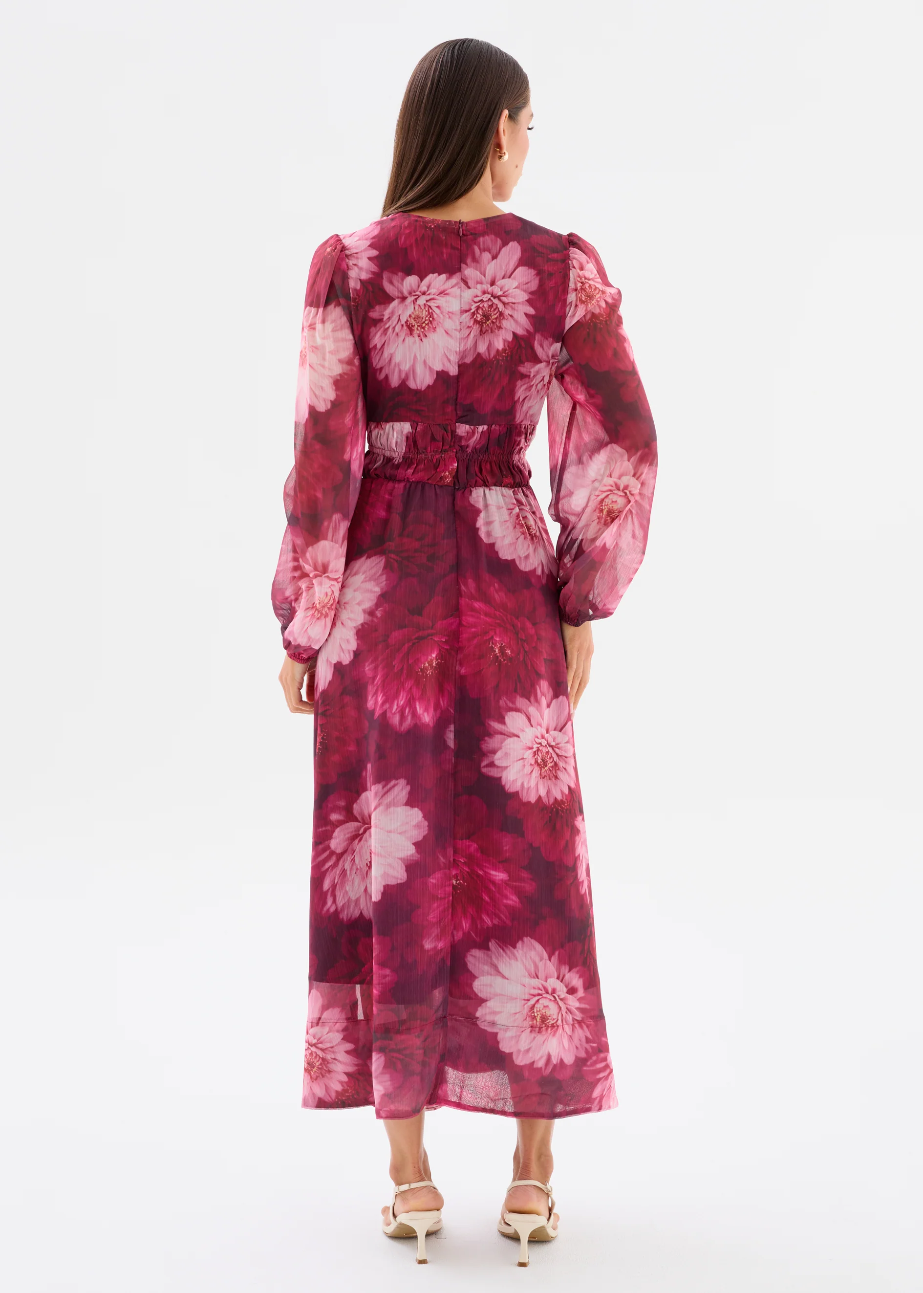 Lilah Midi Dress - Ruby Dahlia - Image 6