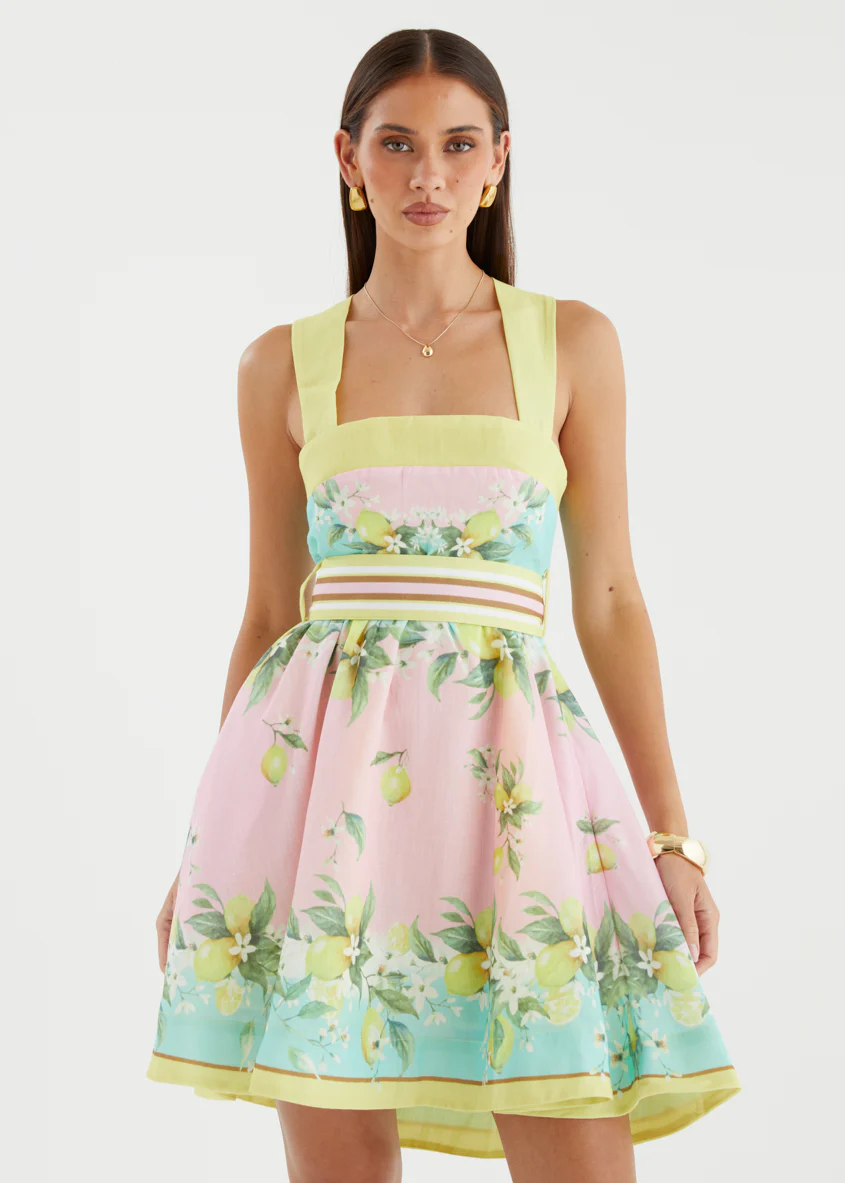 Lirella Dress - Lemoncello - Image 5
