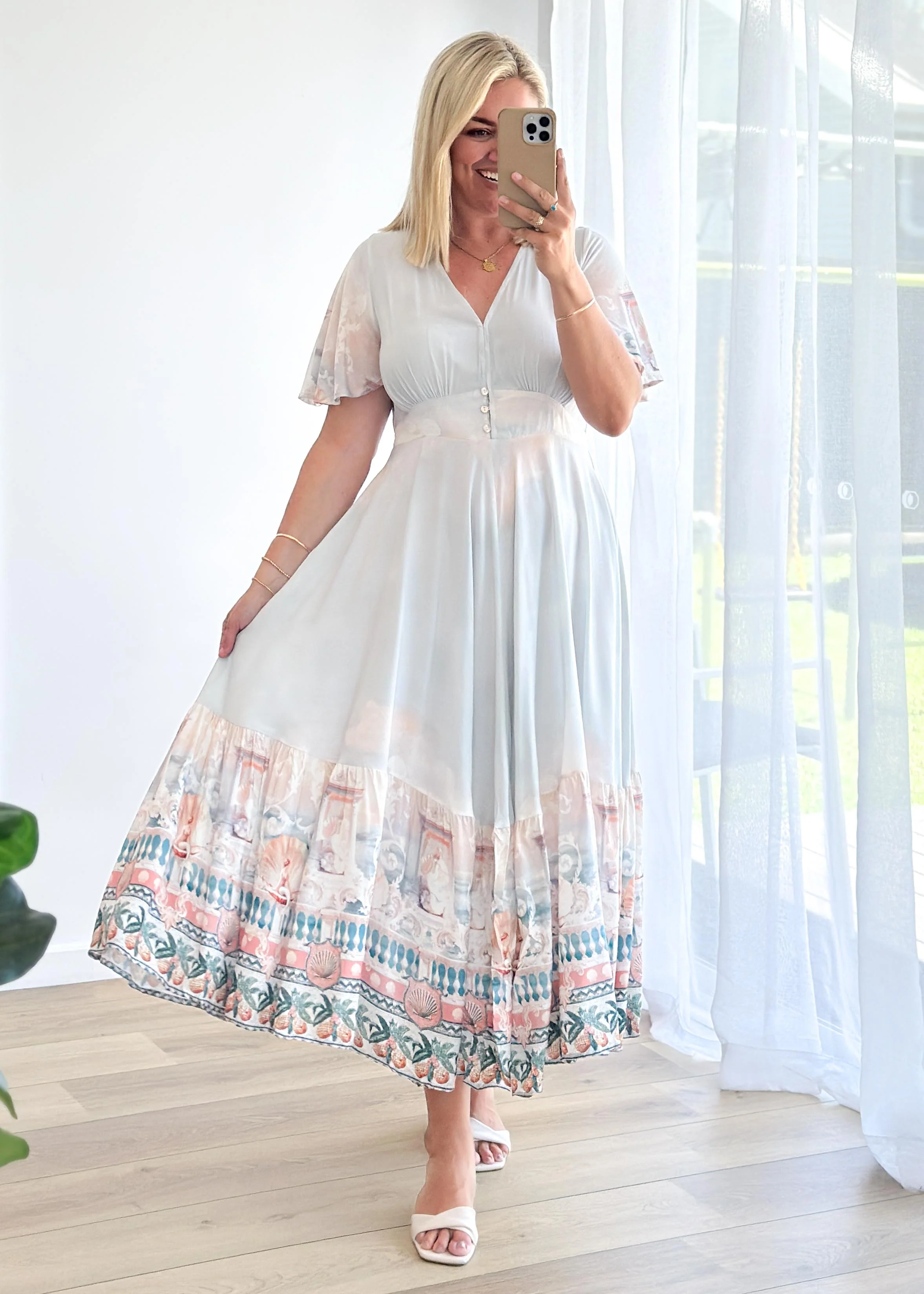 Liyana Maxi Dress - Siren Seas - Image 12