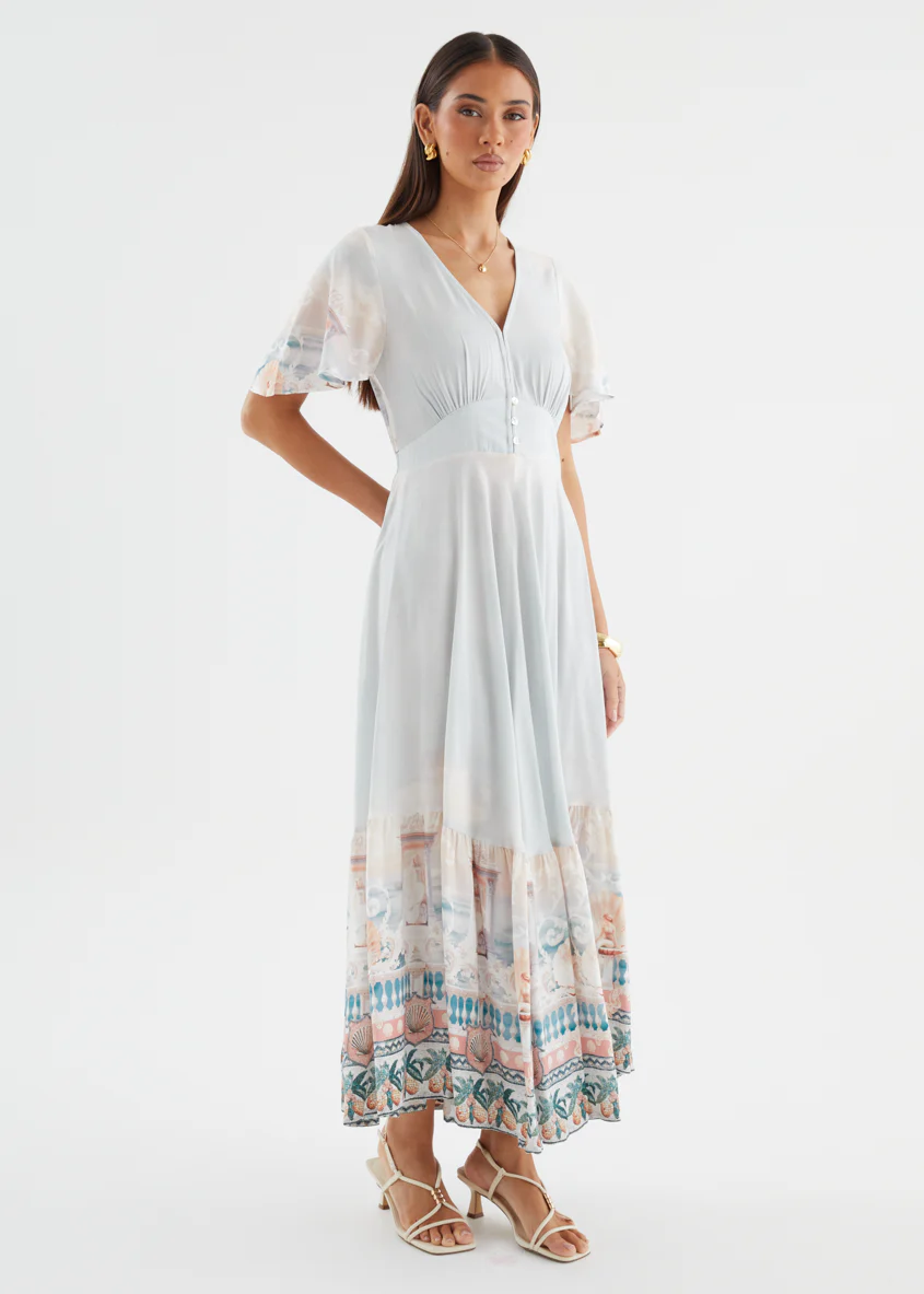 Liyana Maxi Dress - Siren Seas - Image 14