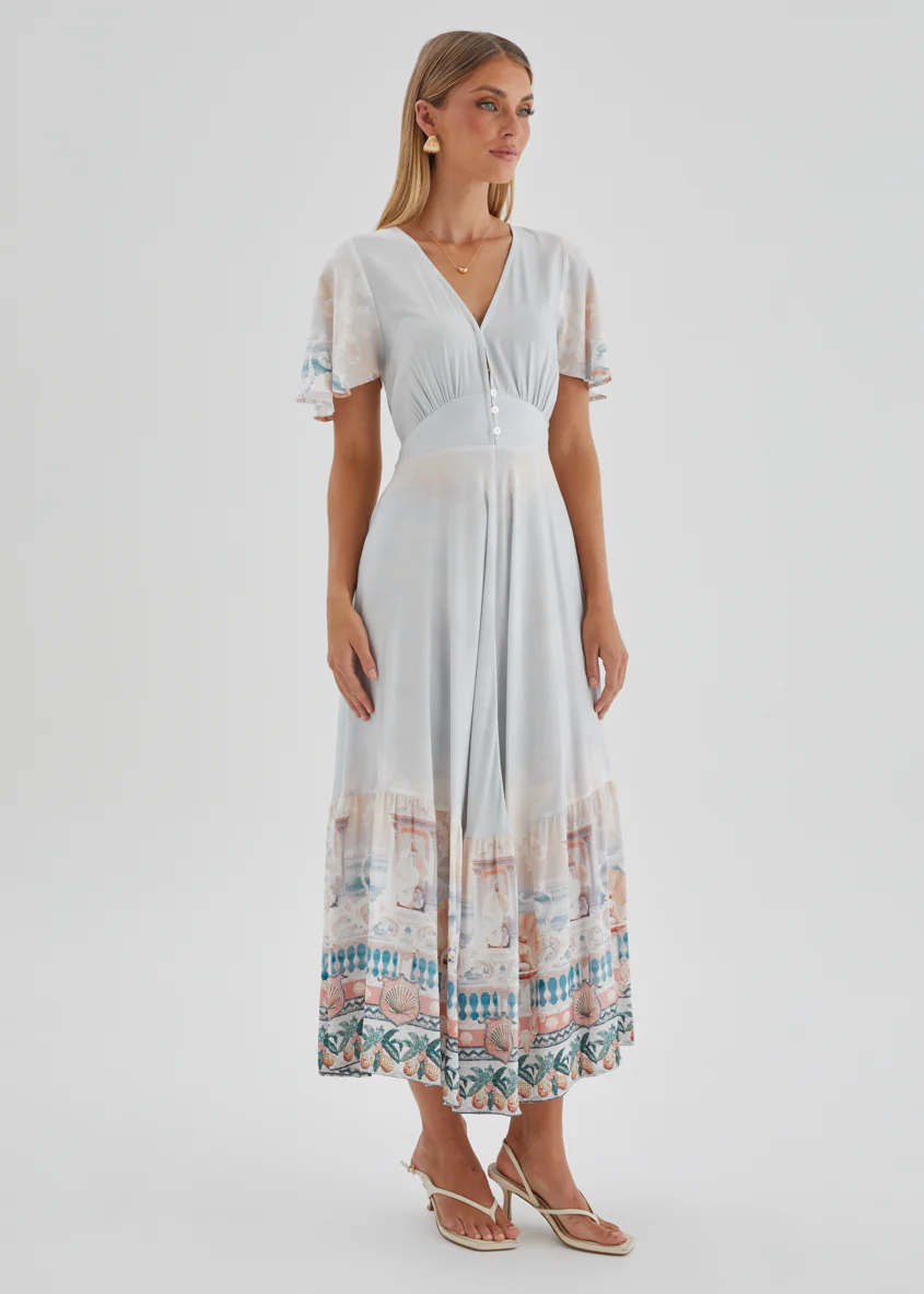 Liyana Maxi Dress - Siren Seas - Image 8