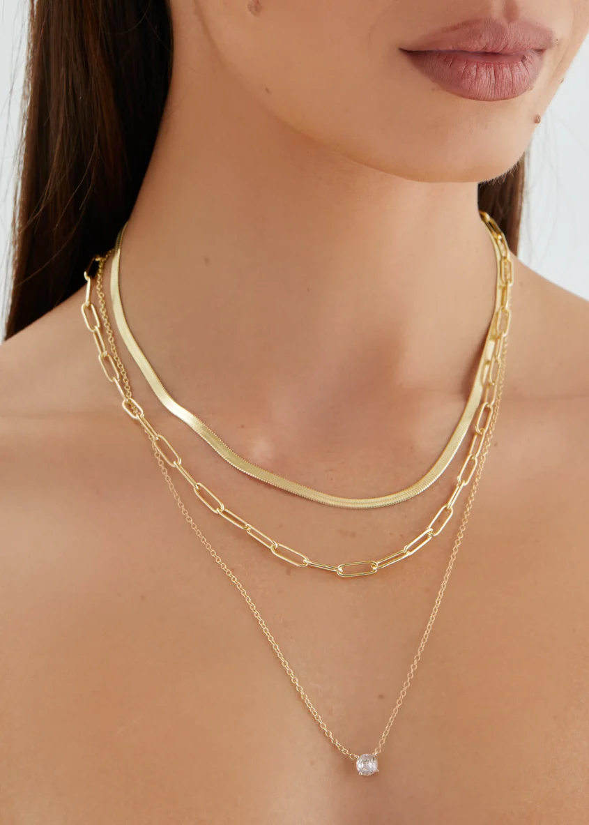 Loredana Necklace - Gold - Image 3