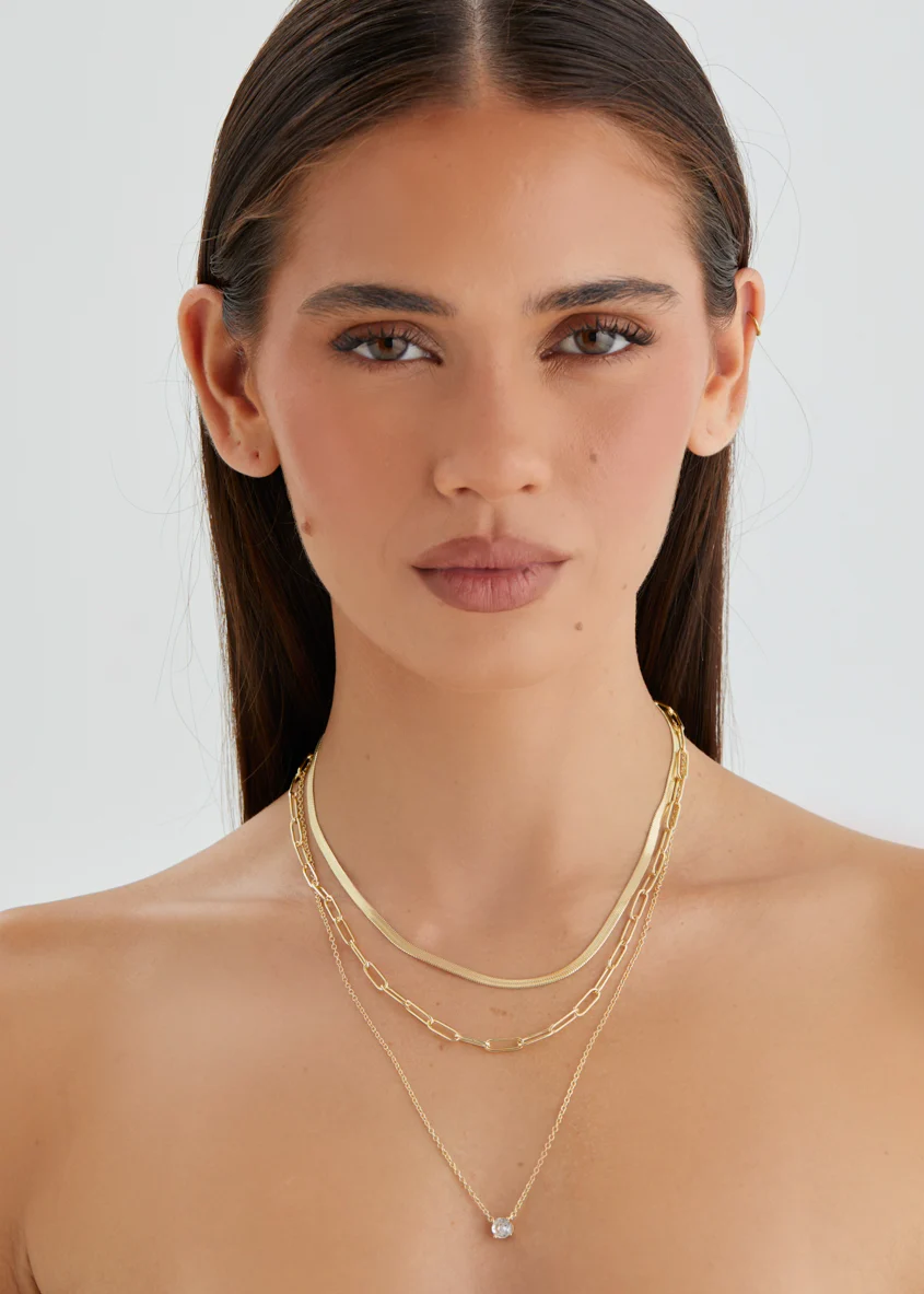 Loredana Necklace - Gold - Image 5