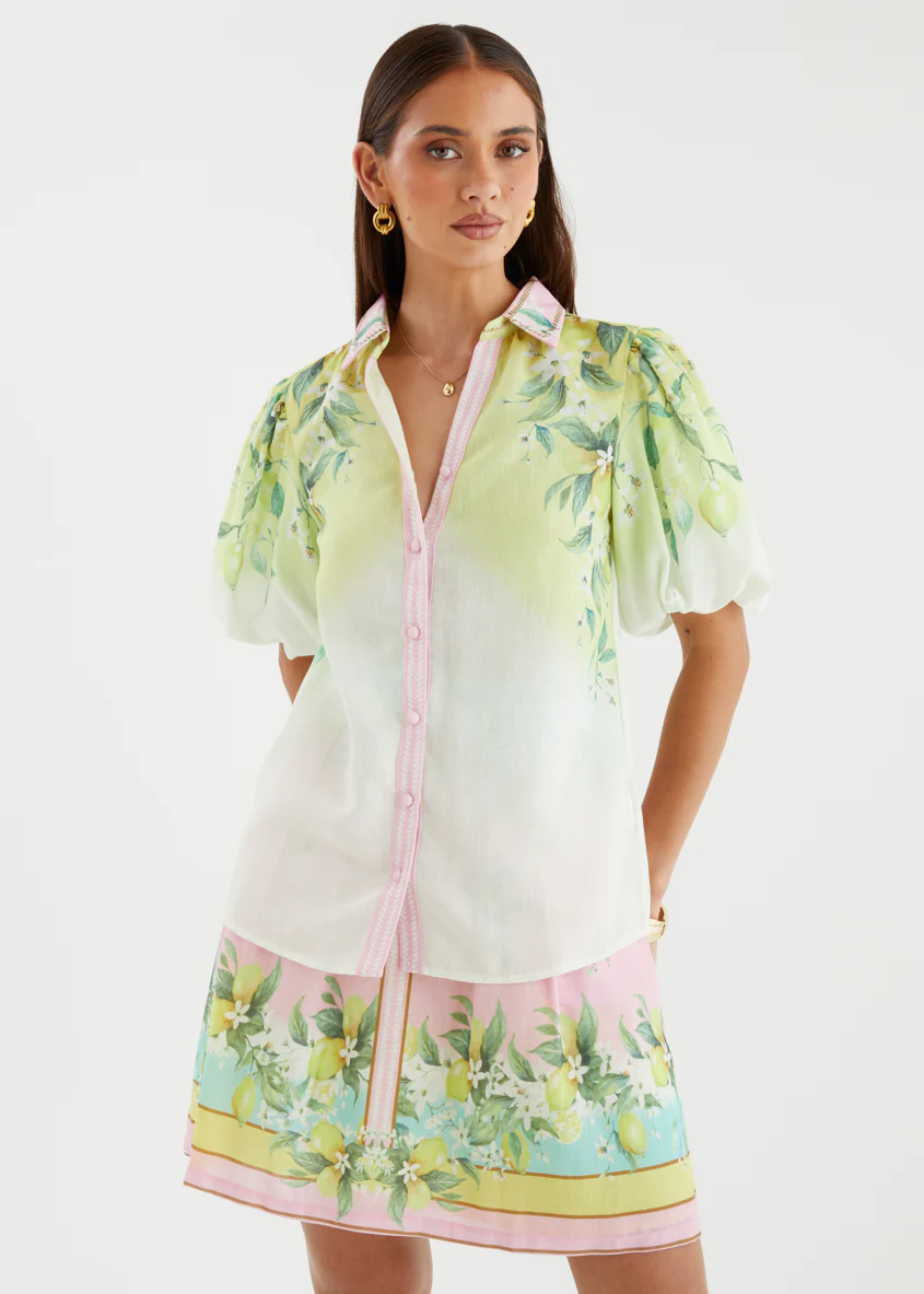 Lucey Shirt - Lemoncello - Image 6