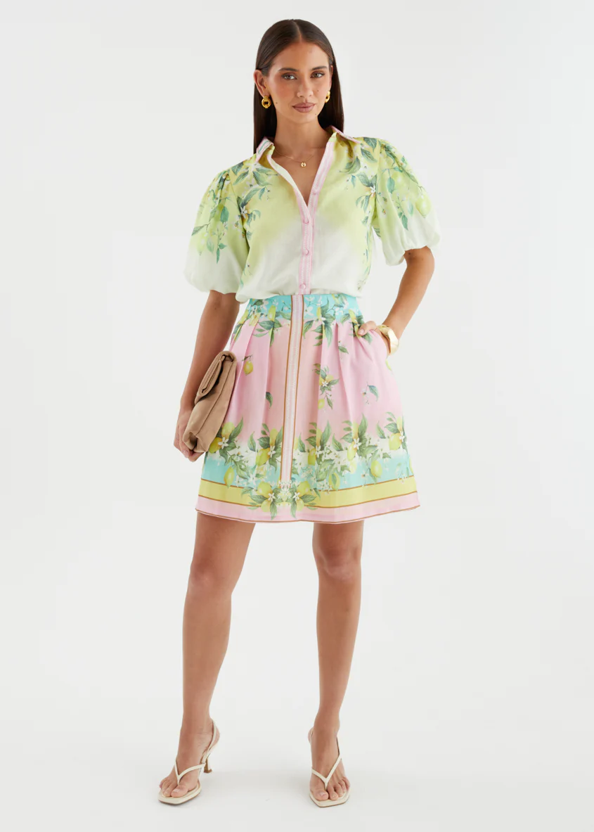 Lucey Skirt - Lemoncello - Image 3