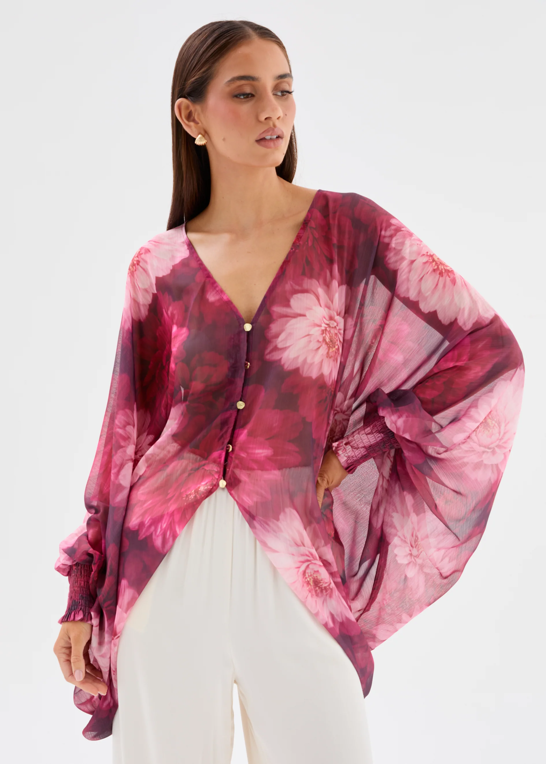 Luellah Top - Ruby Dahlia