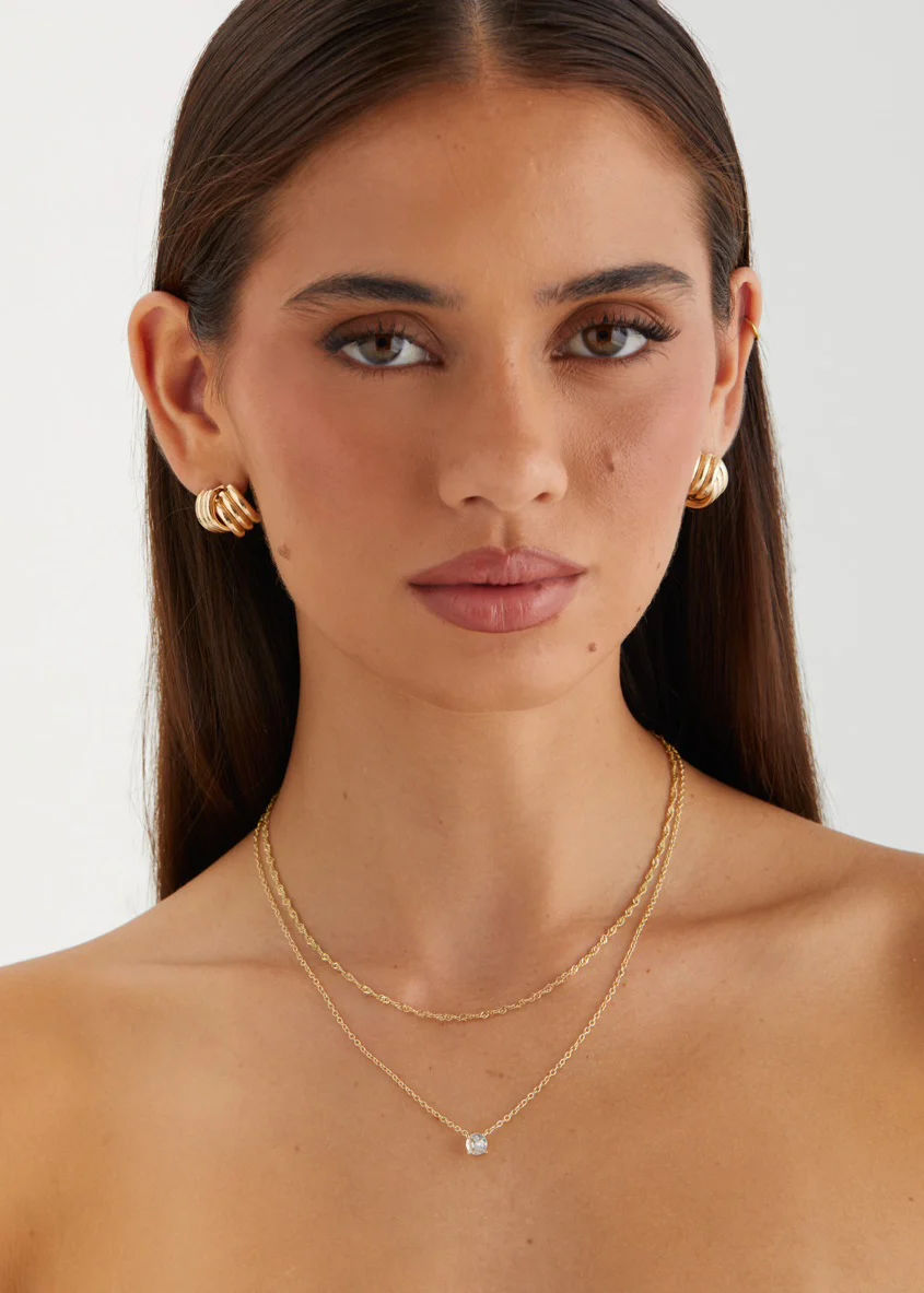 Lunar Necklace - Gold