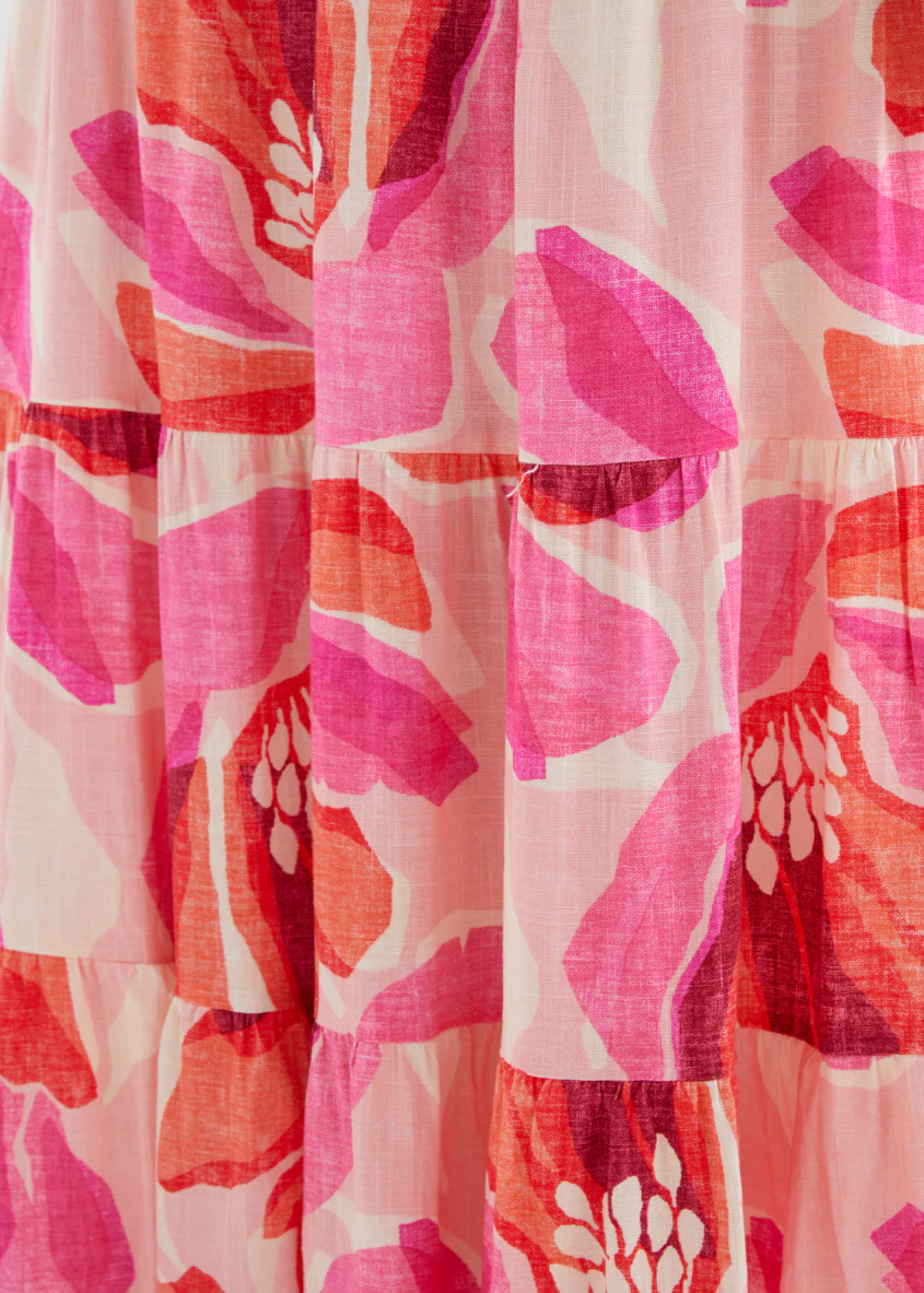 Lyndia Maxi Dress - Pink Rosalie - Image 9