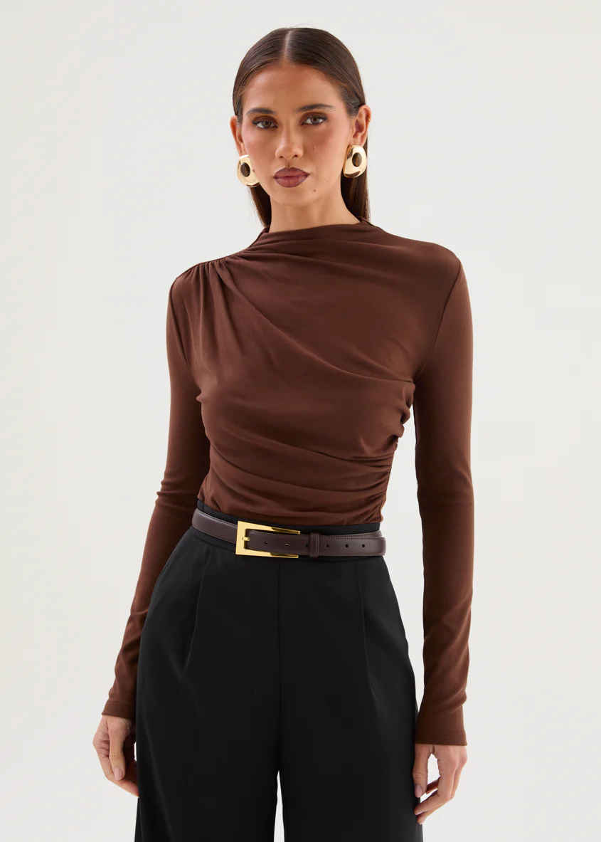 Lynley Top - Espresso