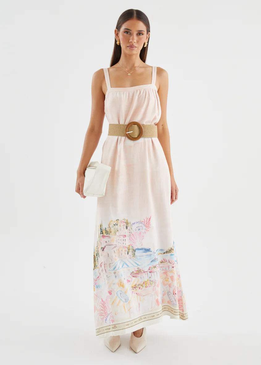 Lynsie Maxi Dress - Luciana Pink - Image 3