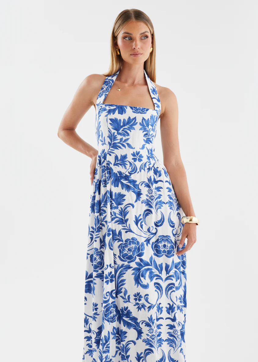 Mahiya Halter Maxi Dress - Baroque - Image 5