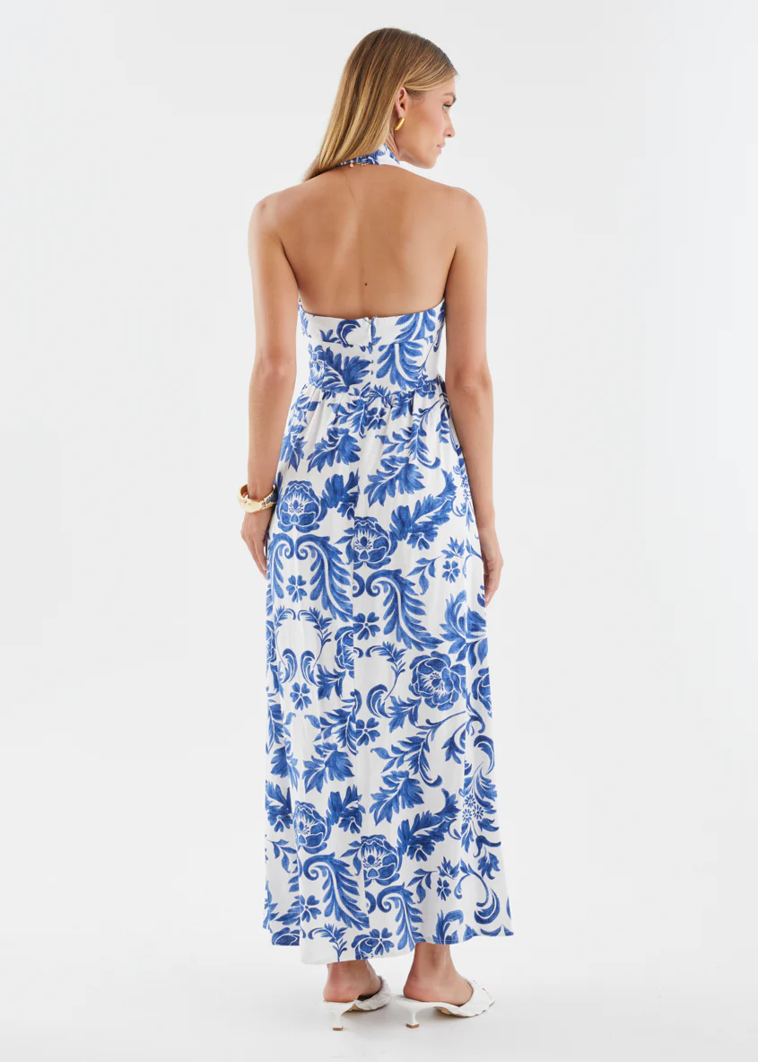 Mahiya Halter Maxi Dress - Baroque - Image 7