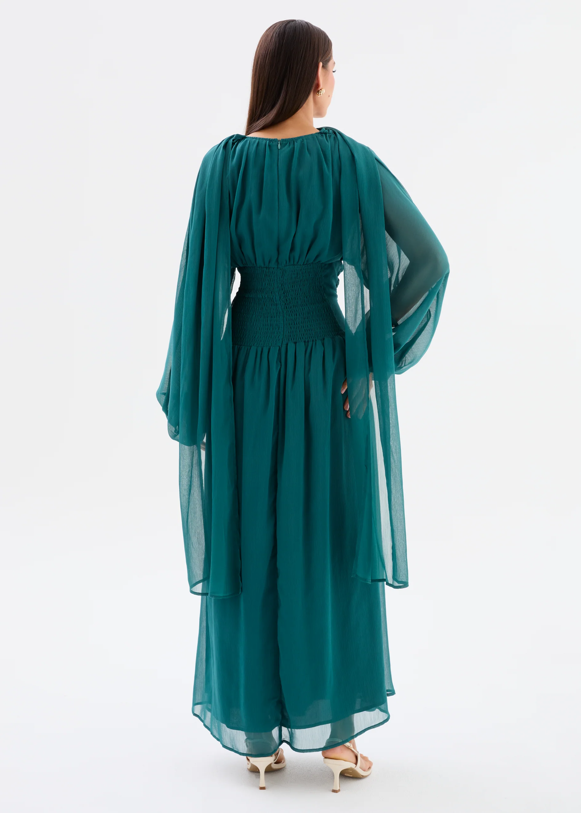 Malissa Maxi Dress - Teal - Image 8