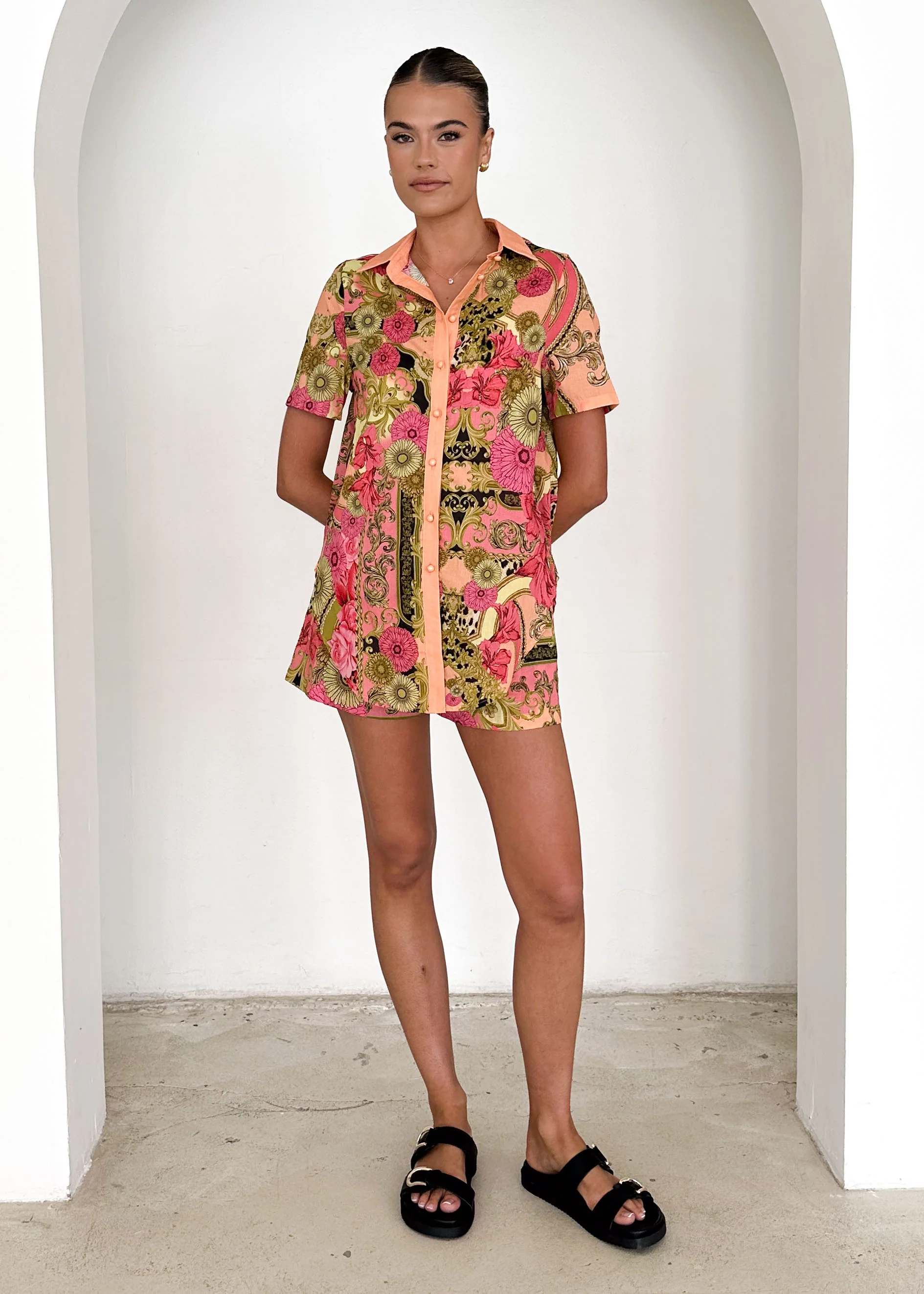 Mara Shirt - Peach Lucia - Image 4