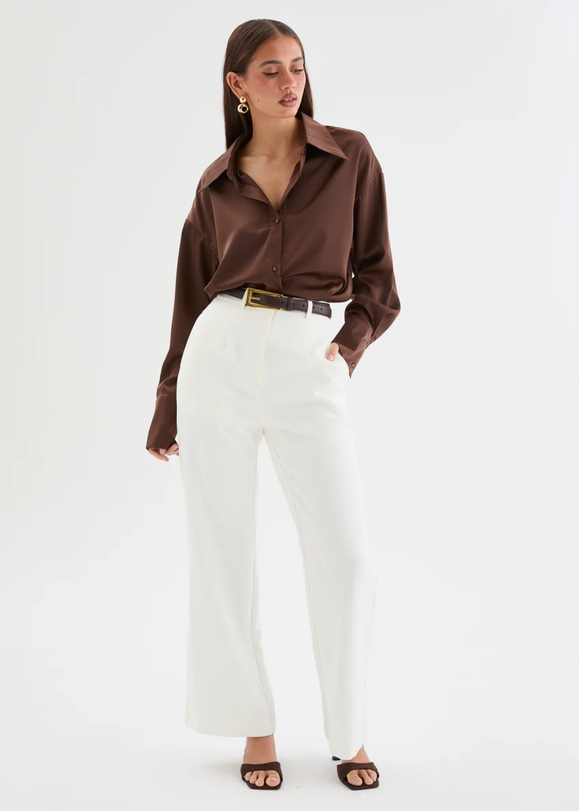 Marabel Shirt - Chocolate - Image 4