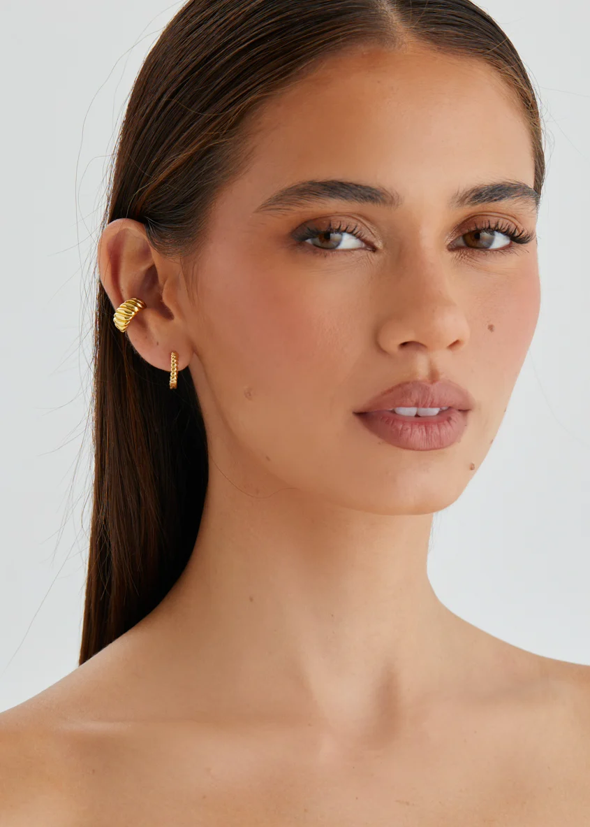 Marcelie Ear Cuffs - Gold - Image 3